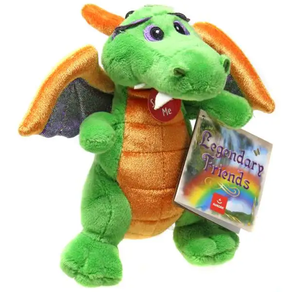 Legendary Friends Green Dragon Plush with Sound