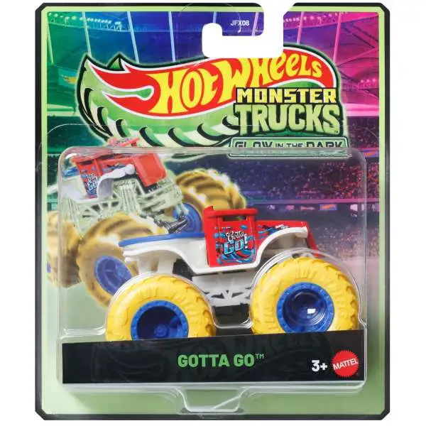 Hot Wheels Monster Trucks Glow in the Dark Gotta Go Diecast Car