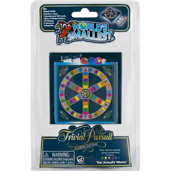 World's Smallest Trivial Pursuit Game [Classic Edition]