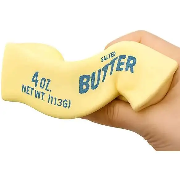 Butter 5-Inch Squeeze Toy