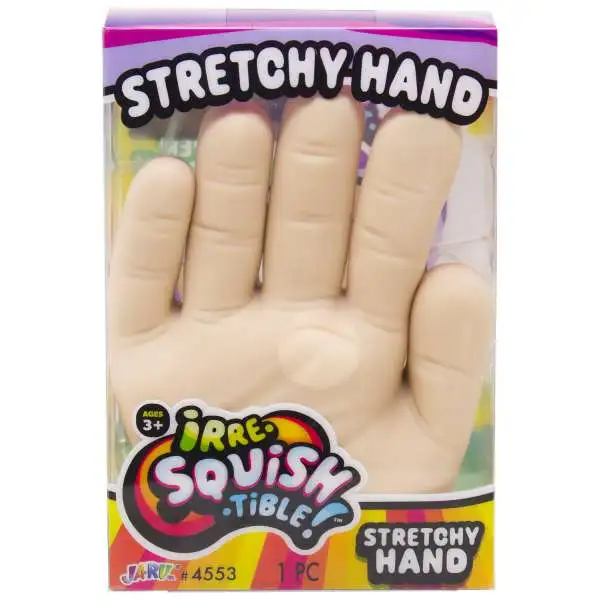 Irre-Squish-Tible! Stretchy Hand 5-Inch Squeeze Toy