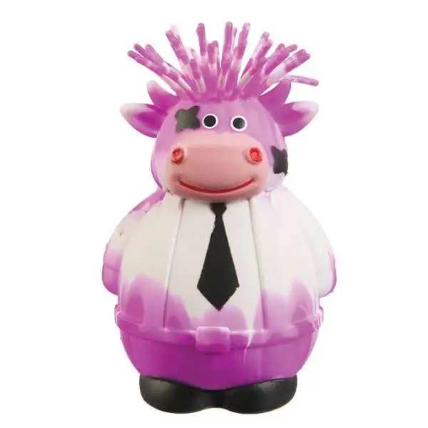 Irre-Squish-Tible! Corporate Cow PURPLE Squeeze Toy