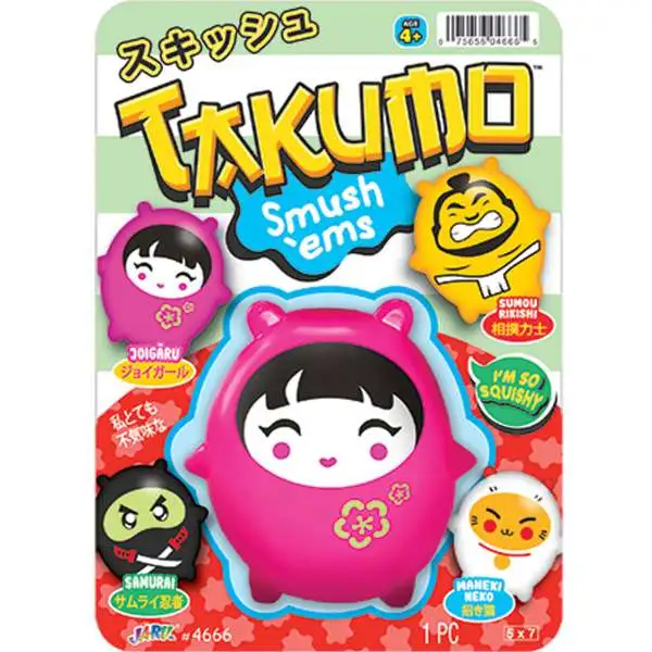 Takumo Smush 'Ems Joigaru Squeeze Toy
