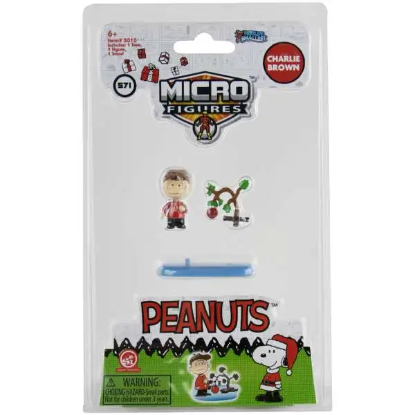World's Smallest Peanuts Charlie Brown Figure