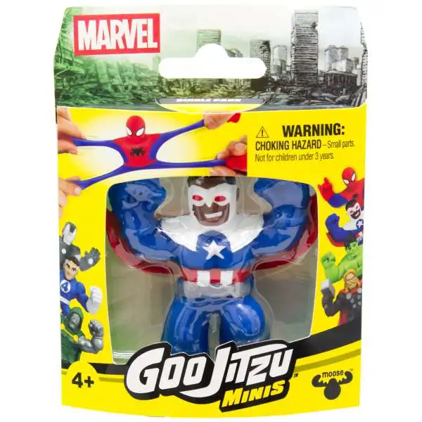 Heroes of Goo Jit Zu Marvel MINIS Captain America Figure [Sam Wilson, 2026]