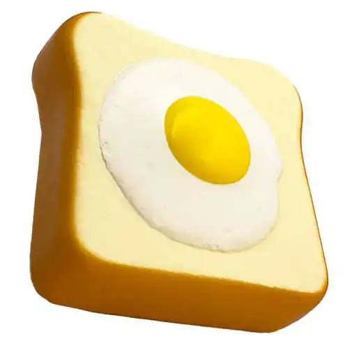 Mushimoto Squishy Bakehouse Egg Toast Squeeze Toy