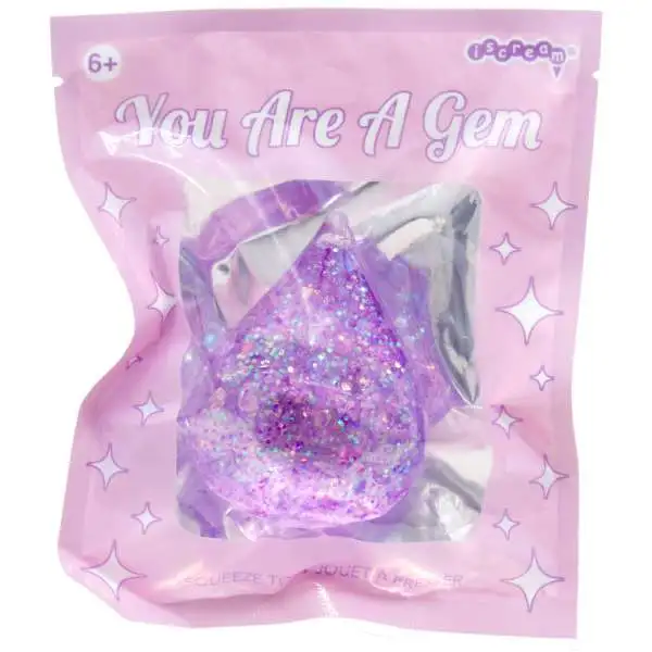 IScream You Are A Gem PURPLE Squeeze Toy