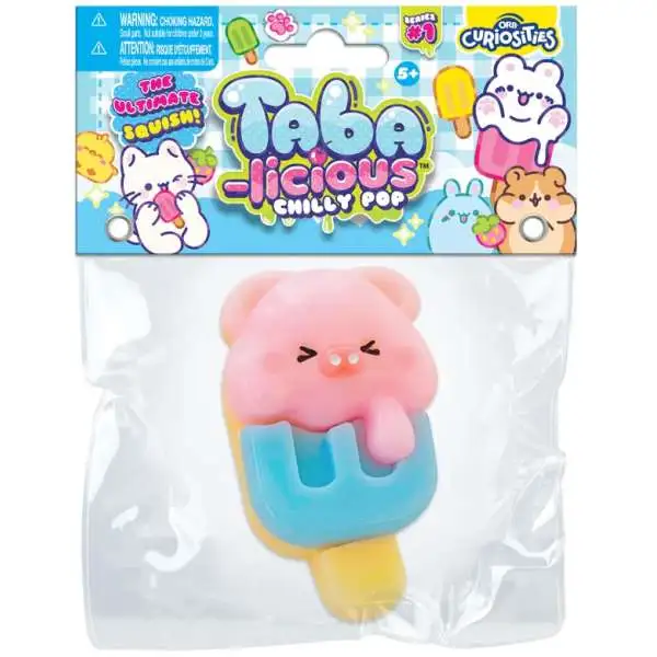 Taba-Licious Chilly Pop Pig 3-Inch Squeeze Toy