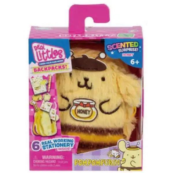 Hello Kitty & Friends Real Littles Backpacks! Series 3 Pompompurin Pack