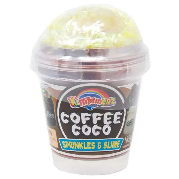 Yummmerz Coffee Coco 6.53 Oz Slime Ja-Ru - ToyWiz