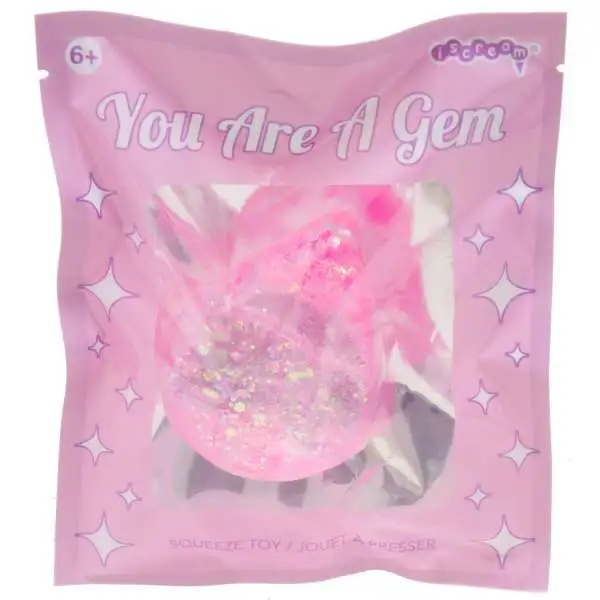 IScream You Are A Gem PINK Squeeze Toy