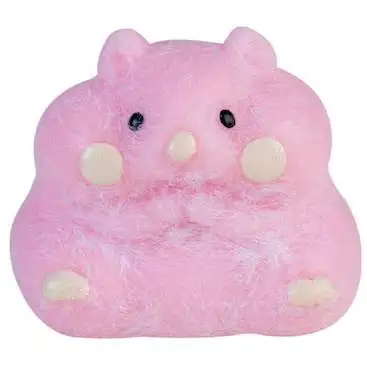 Taba-Licious Curiosities Fluffs Hamster 3-Inch Squeeze Toy [Pink]