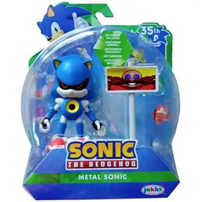 Sonic The Hedgehog 35th Anniversary Metal Sonic Action Figure [Classic, Goal Post]