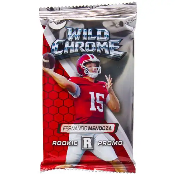 NFL 2026 Wild Card Fernando Mendoza Chrome Pack