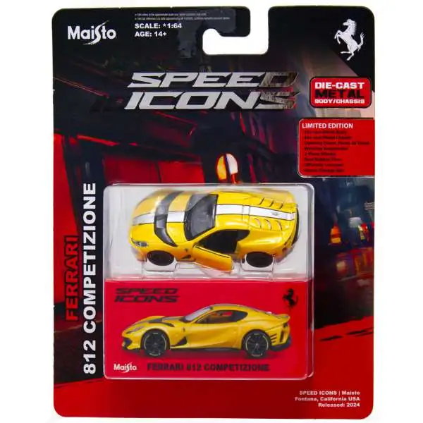 Speed Icons Ferrari 812 Competizione Diecast Car
