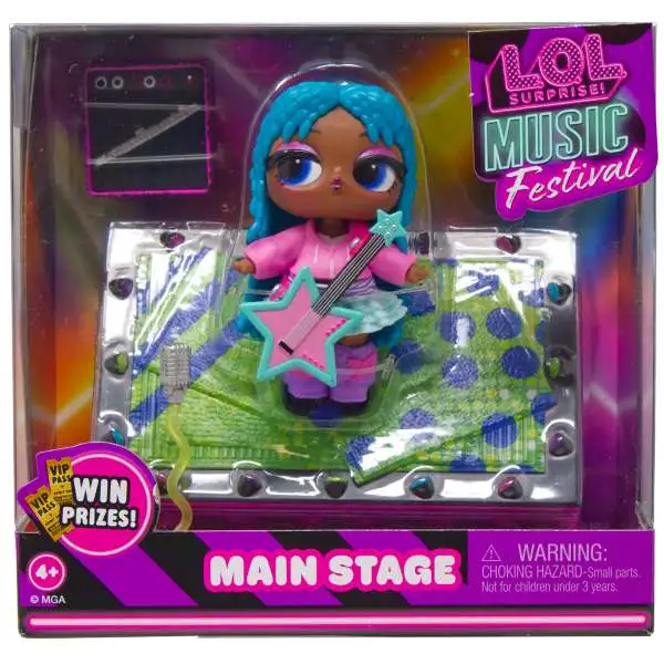 LOL Surprise Music Festival Main Stage Mini Playset Crowd Surfer