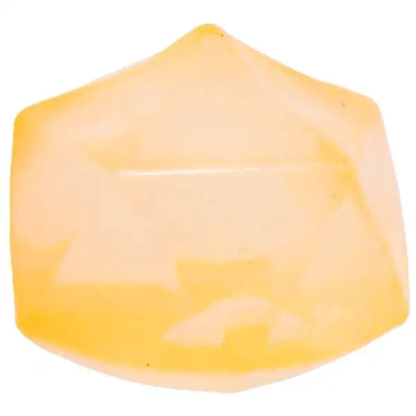 Maltose Polygonal ORANGE 2-Inch Stress Squishy Fidget Toy
