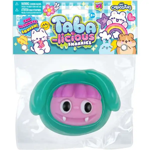 Taba-Licious Curiosities Snarkies Dog 4-Inch Squeeze Toy