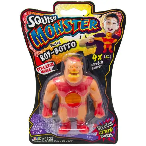 Squish Monster Pocket Roy-Botto 3.5-Inch Stretchy Figure
