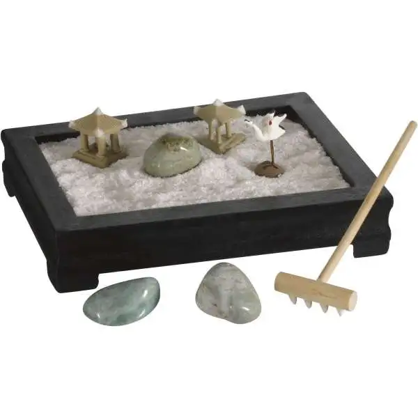 Toysmith Mini Zen Garden Kit [Black]