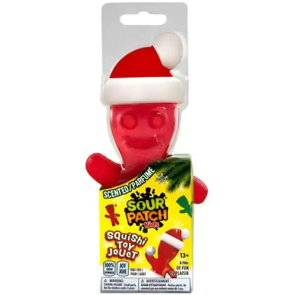 Sour Patch Kids Christmas RED Squishy Toy