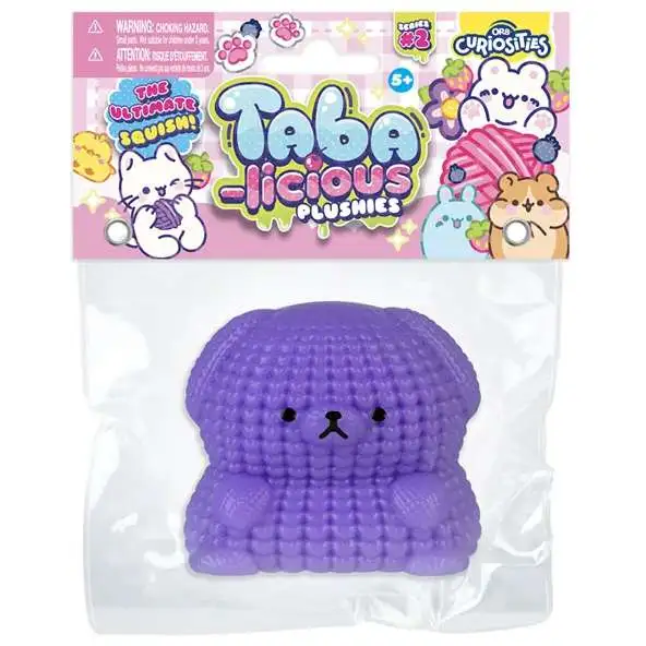 Taba-Licious Plushies Bear 3-Inch Squeeze Toy [Knit Texture]