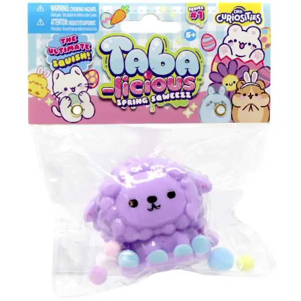 Taba-Licious Spring Sqweezz Sheep 3-Inch Squeeze Toy