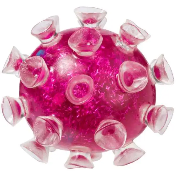 Squishy Sucker Ball PINK Plush Squeeze Toy