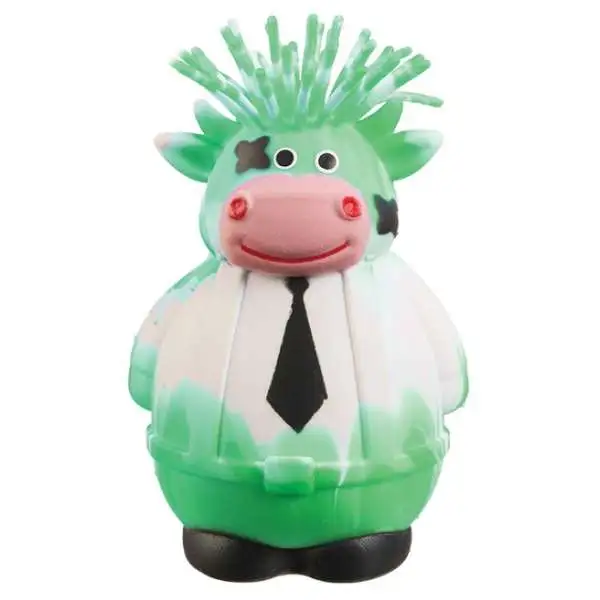Irre-Squish-Tible! Corporate Cow GREEN Squeeze Toy