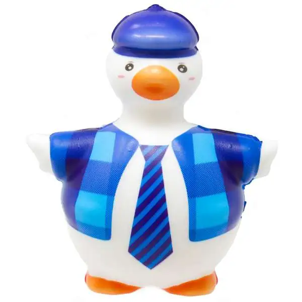 Hello Ducky! Slo-Rise Smushy Ducky BLUE Squeeze Toy