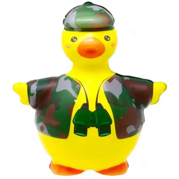 Hello Ducky! Slo-Rise Smushy Ducky CAMO Squeeze Toy