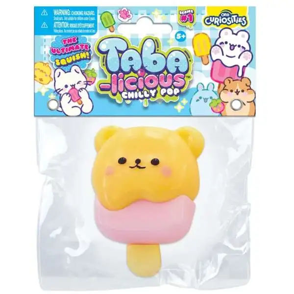 Taba-Licious Chilly Pop Bear 3-Inch Squeeze Toy