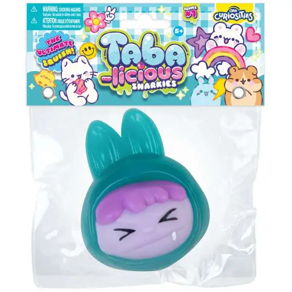 Taba-Licious Curiosities Snarkies Bunny 4-Inch Squeeze Toy [Purple]