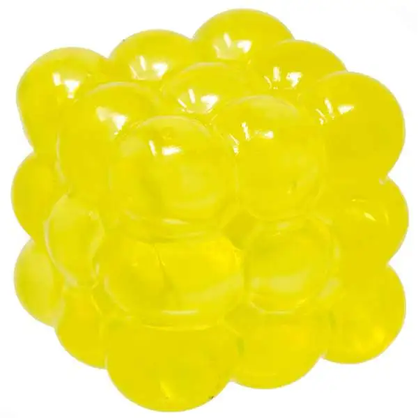 Maltose Bubble Cube YELLOW 2-Inch Stress Squishy Fidget Toy