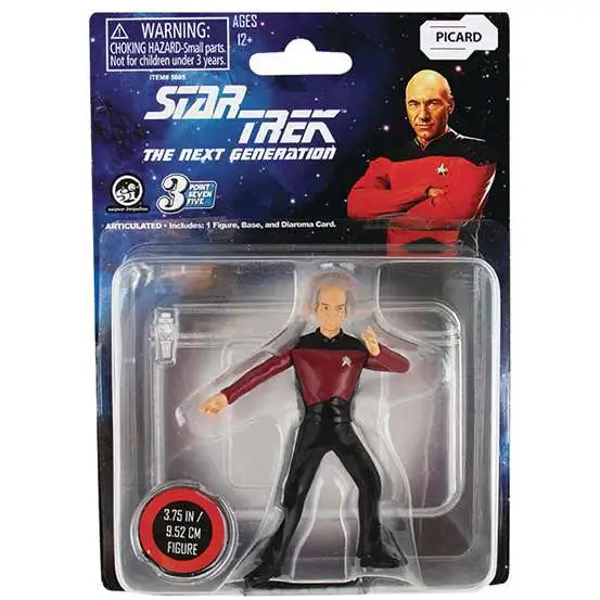 Star Trek The Next Generation 3 Point Seven Five Captain Picard 3.75-Inch Figure