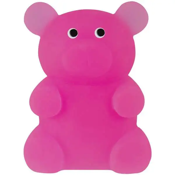 Jelly Bear PINK 4.5-Inch Squeeze Toy [Super Squishy!]