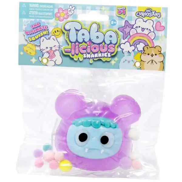 Taba-Licious Curiosities Snarkies Bear 4-Inch Squeeze Toy [Fangs]
