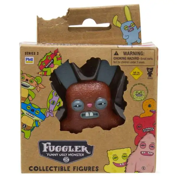 Fuggler Series 2 Rabid Rabbit 2.5-Inch Mini Figure [Brown]