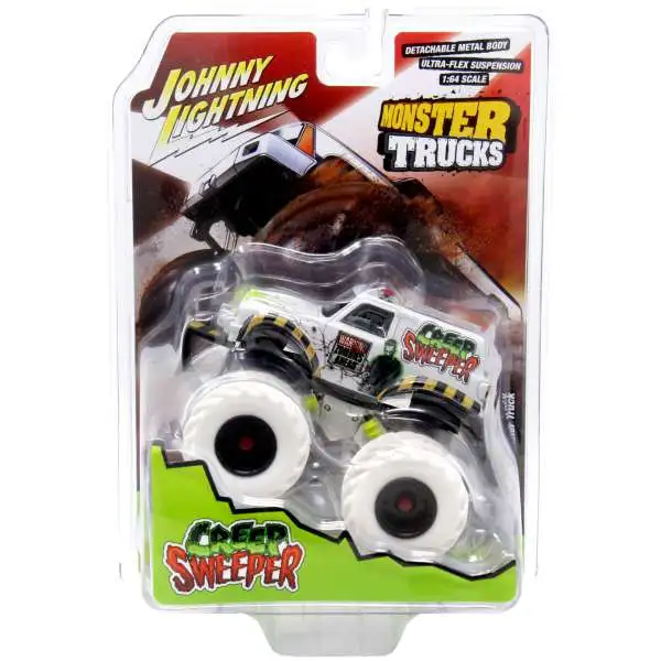 Johnny Lightning Monster Trucks Creep Sweeper Diecast Car [Chase]