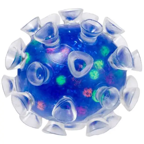 Squishy Sucker Ball BLUE Squeeze Toy