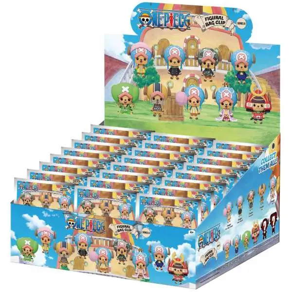 One Piece 3D Figural Keyring Series 8 The Best of Chopper Mystery Box