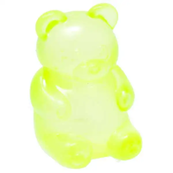 Gummy Bear Squish! GREEN 3.1-Inch Stress Squishy Fidget Toy