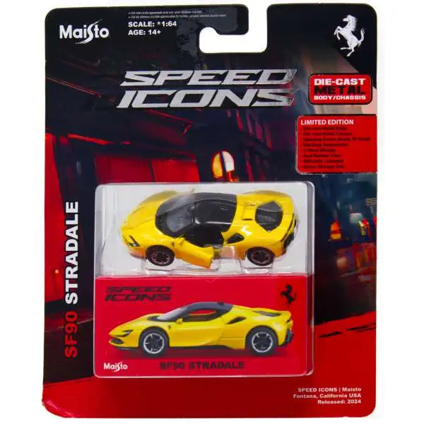 Speed Icons SF90 Stradale Diecast Car