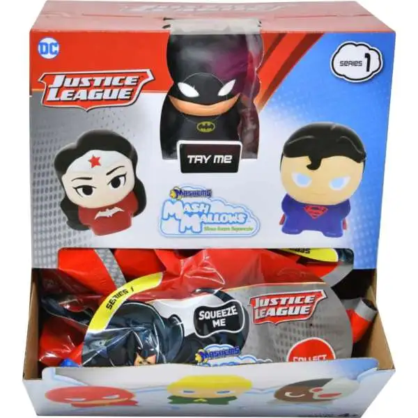 DC Justice League MashEms Mash Mallows Mystery Box [24 Packs]