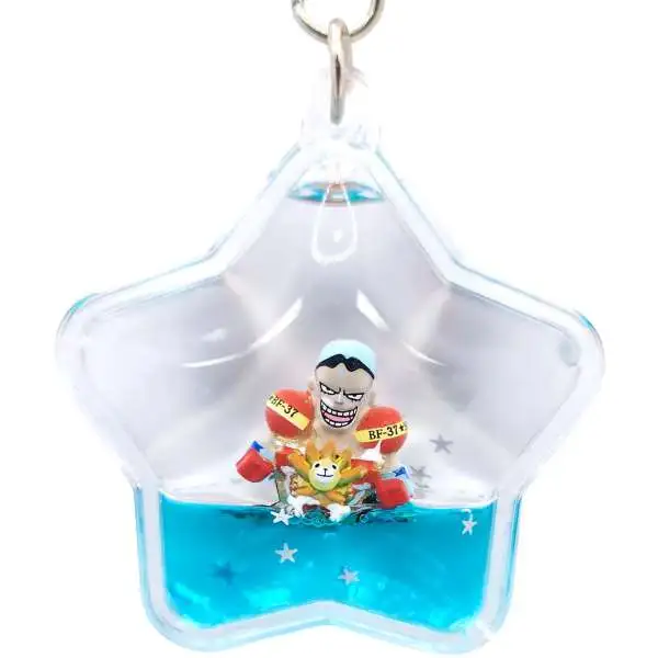 One Piece Tsunameez Franky on Thousand Sunny 2.5-Inch Keychain