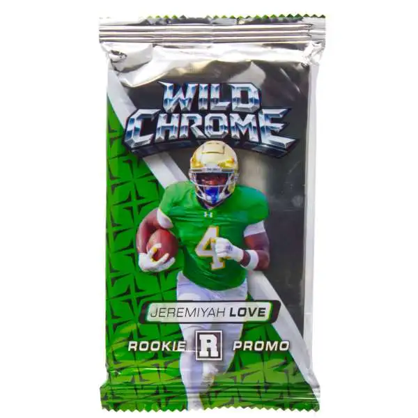 NFL Wild Card 2026 Wildcard Jeremiyah Love Chrome Pack