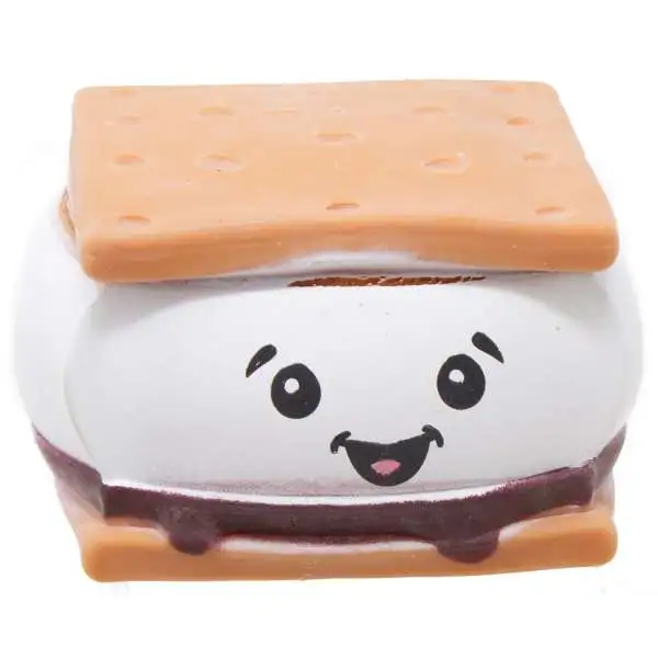 Food Pinch Toy Slow Rebound S'More 3-Inch Squeeze Toy