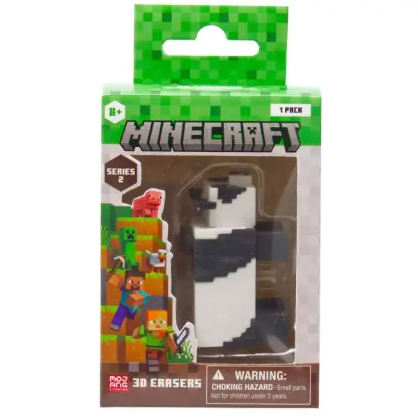 Minecraft Series 2 Panda 2.25-Inch 3D Eraser