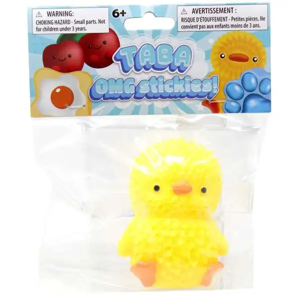 Taba OMG Stickies Animals Chick 3.5-Inch Cling Toy