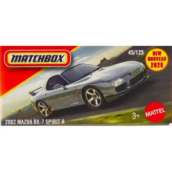 Matchbox 2002 Mazda RX-7 Spirit R Diecast Car Boxed Mattel - ToyWiz Matchbox 2002 Mazda RX-7 Spirit R Diecast Car Boxed Mattel - ToyWiz